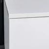 Modernes TV-Board LOFT 160cm weiß natur drei Fächer mit Schublade