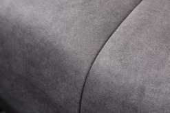 Modernes XXL Ecksofa CLAN 320cm anthrazit Samt Bigsofa inkl. Kissen