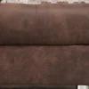 Moderne XXL Wohnlandschaft KENT 305cm antik braun Federkern Bigsofa inkl. Hocker