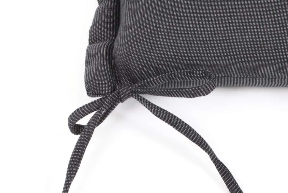 Outdoor Kissen ROG 45x110cm anthrazit Sitzkissen Polster-Auflage für 2-Sitzer Bank