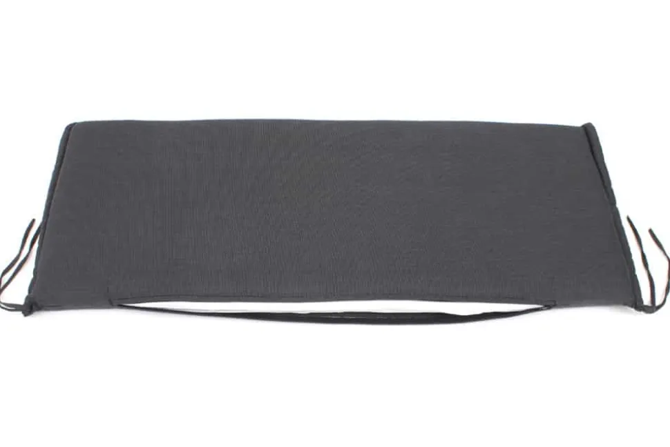 Outdoor Kissen ROG 45x110cm anthrazit Sitzkissen Polster-Auflage für 2-Sitzer Bank