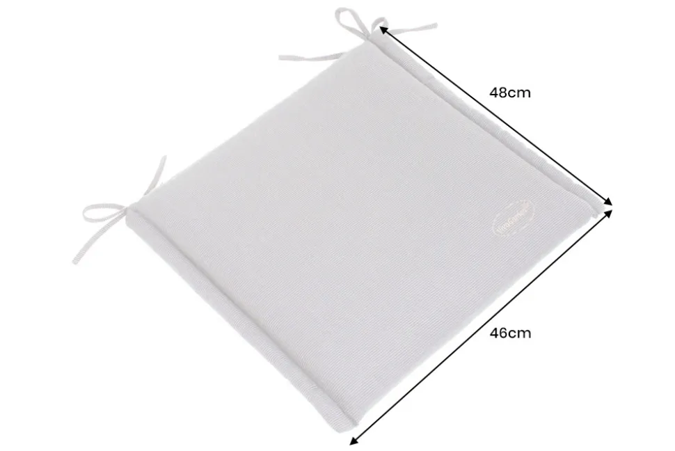 Outdoor Kissen ROG 46x48cm grün Sitzkissen Polster-Auflage für Gartenstuhl