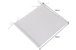 Outdoor Kissen ROG 40x42cm grün Sitzkissen Polster-Auflage für Gartenstuhl
