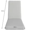 Outdoor Sitzkissen COMFORT LINE 50x122cm beige für Hochlehner-Stuhl Polsterauflage