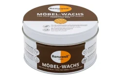 Renuwell MÖBEL WACHS 500ml Pflegemittel für Tische Schränke Stühle Holzpflege