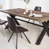 Retro Stuhl AMSTERDAM CHAIR antik braun Designklassiker