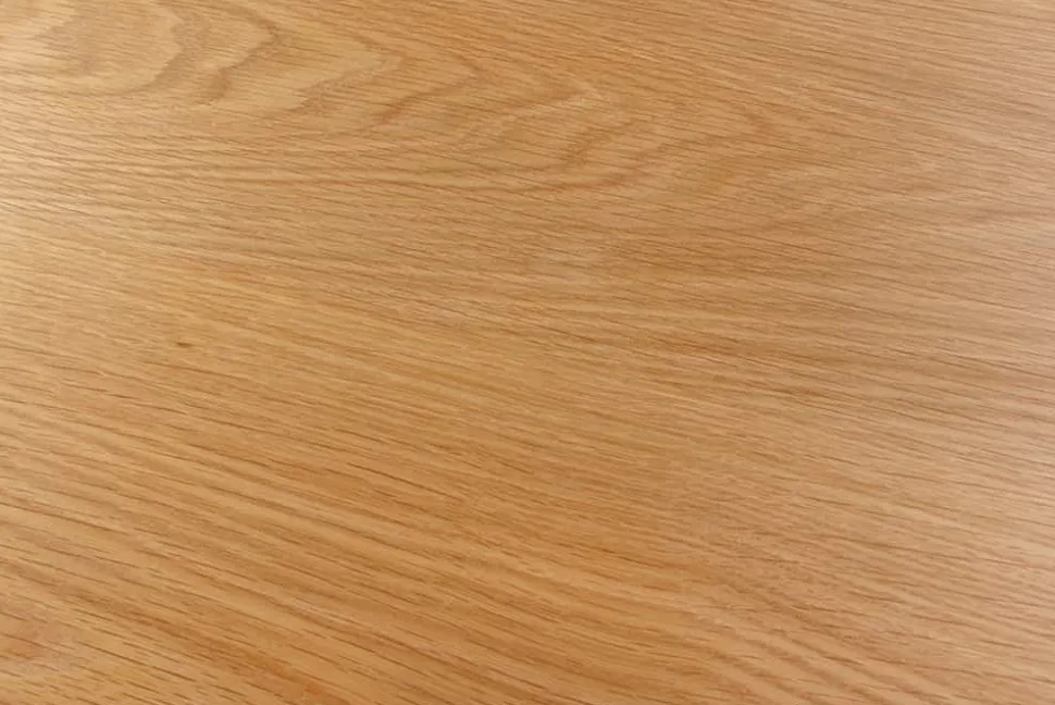 Runder Esstisch ATELIER 120cm natur Eiche schwarz Metall