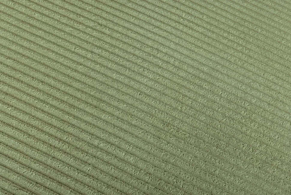 XXL Sofa mit Schlaffunktion APARTMENT grün Cord inkl. Bettkasten und Kissen