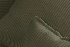 XXL Wohnlandschaft LODGE 315cm grün Cord Sofa mit Schlaffunktion und Stauraum